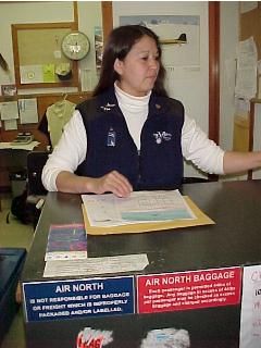 Phylis Frost - Air North Office Manager - Old Crow