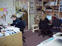 L. to R. - Reservation Agents, Rory Scott and Ramona Toth