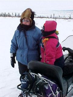 Tracy Kassi and 7 year old April
