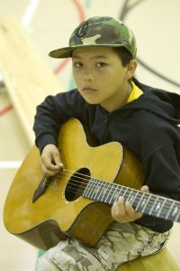 lil Ty-mania showin his skills.
