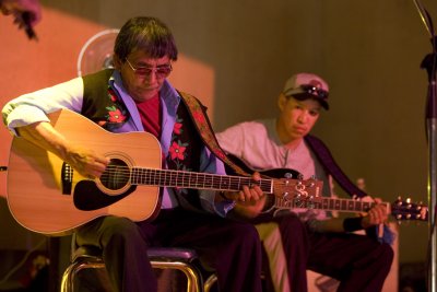 John Chotchilly, Georgie Stewart providing excellent music.