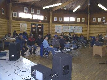 Fish and Wildlife Management Planning Meeting held at Old Crow Community Hall