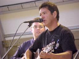 Dave LaVallee of the LaVallee Tradition band.