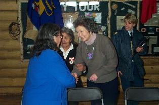 Mme Clarkson with Elder, Fanny Charlie