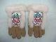Rabbit Fur Gloves by Fanny Charlie