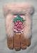 Rabbit Fur Gloves by Fanny Charlie