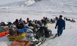 A rest stop for the travelers.