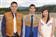 Vuntut Gwitchin Graduates Daniel Frost-Reed, Jordon Charlie, Briana Tetlichi.