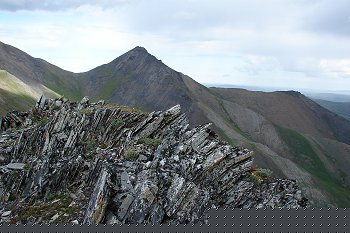 Some more rocks on a mountain.