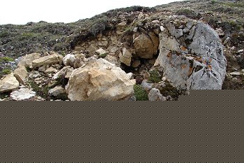Looks like this could have been a cave at some point in time.