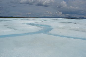 A fork in the ice stream.