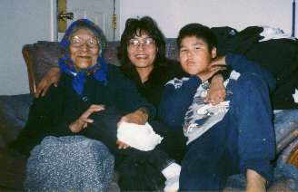 Christine Thompson, Patricia, and Dion