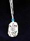 Beads on Caribou Antler Pendant