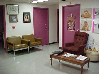 Health Centre waiting area