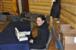 Erika Tizya prepared to give out free copies of ''People of the Lakes'' to each household and to sell additional copies.