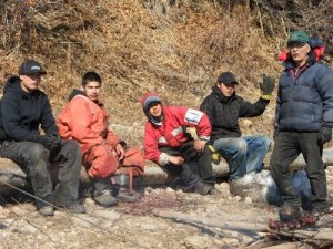 Hunting up Porcupine River