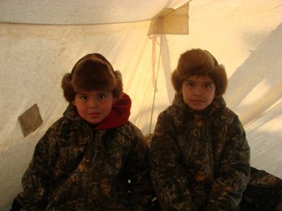 Grandson`s of the late Johnny D Charlie - Arlyn and Johnny D.