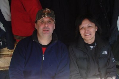 David Krutko MLA of NWT and Liz Wright.