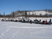 finished re-fueling at Porcupine river