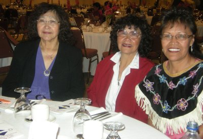 Helen Charlie, Dorothy Rispin & LorrianePeter.