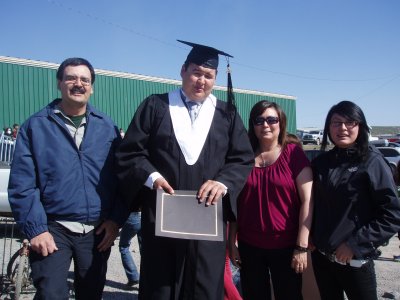 Kyle Benjamin Graduated in Invuik.